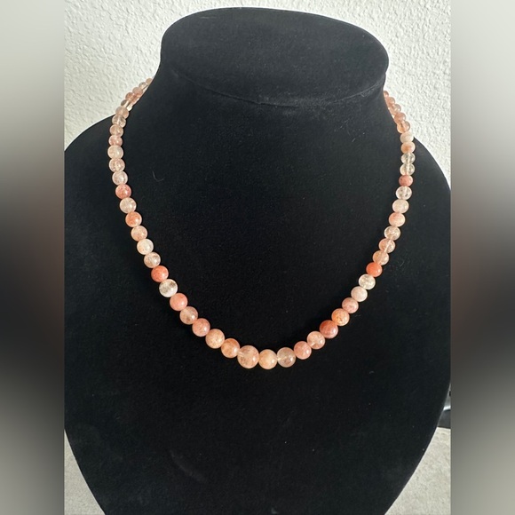 Pink Strawberry Quartz Beaded Necklace by Jay King - Picture 3 of 6
